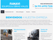 Tablet Screenshot of famavi.com.ar